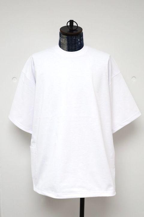 DAIWA PIER39(ダイワピア39) TECH SIDE POCKET S/S TEE(BE-32026)WHITE☆4月25日(土)新作発売！
