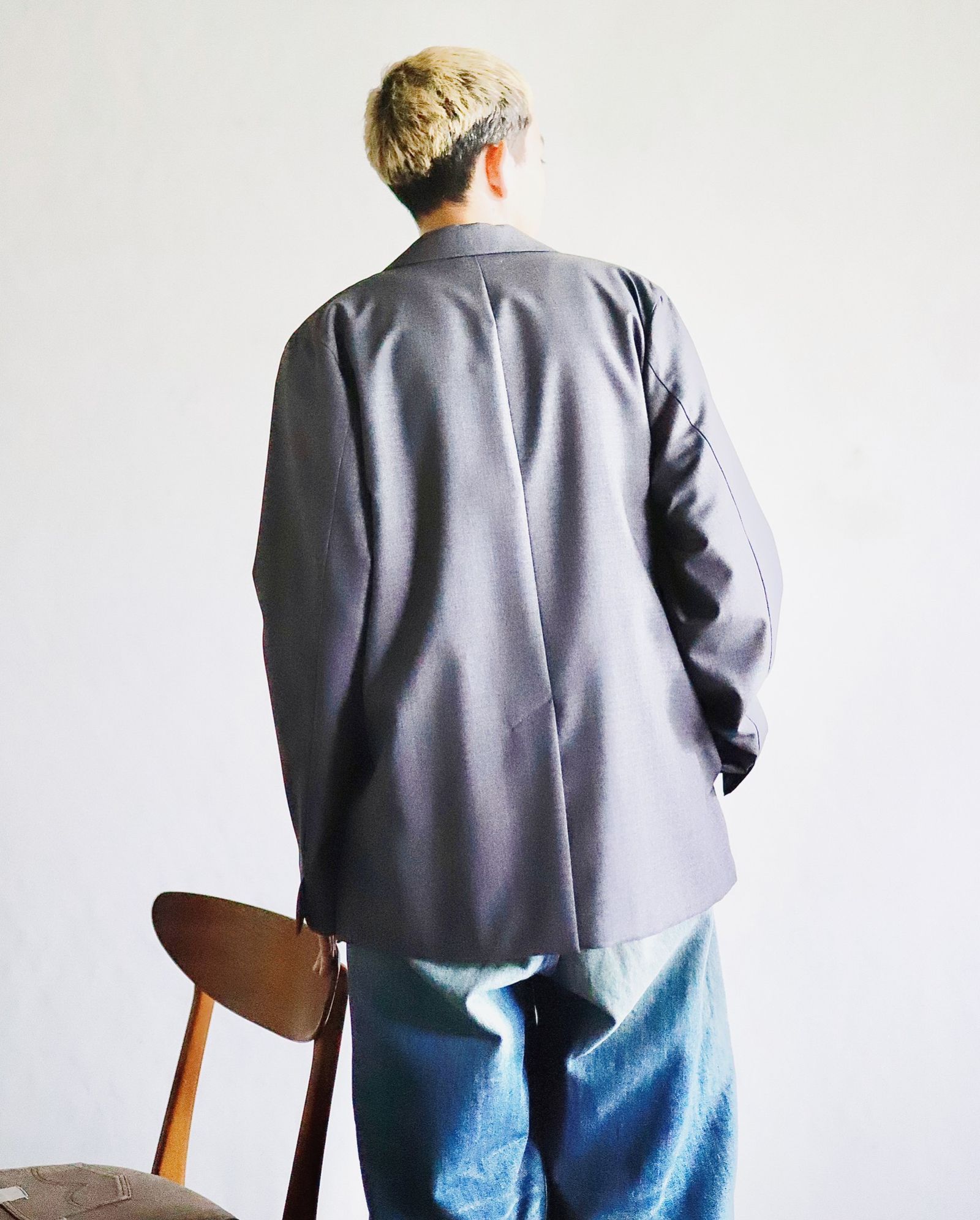 ATON エイトン 23AW WOOL TROPICAL TAILORED JACKETスタイル