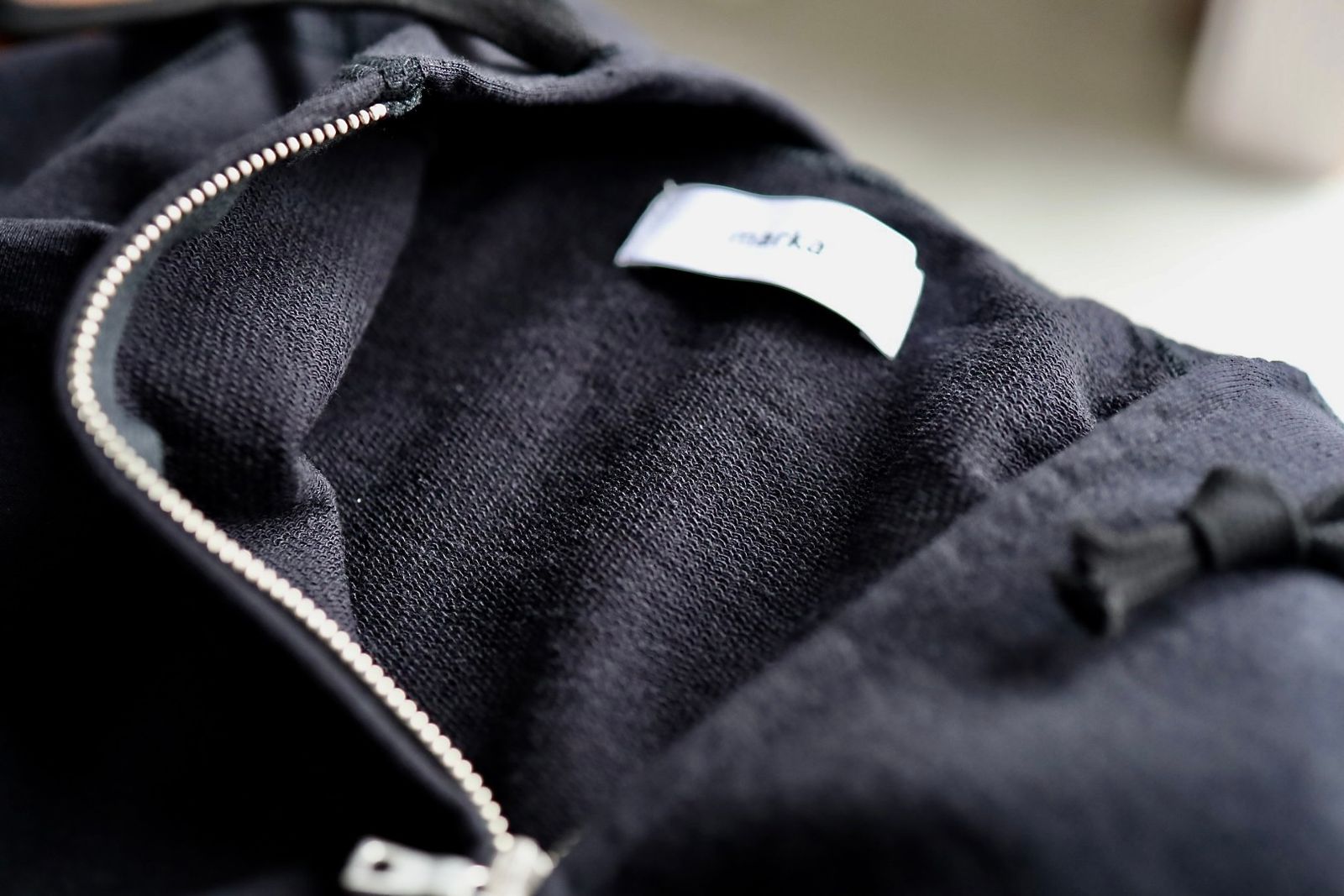 marka 26SS ジップパーカ ZIP PARKA(M26A08CS01C)BLACK☆新作発売！