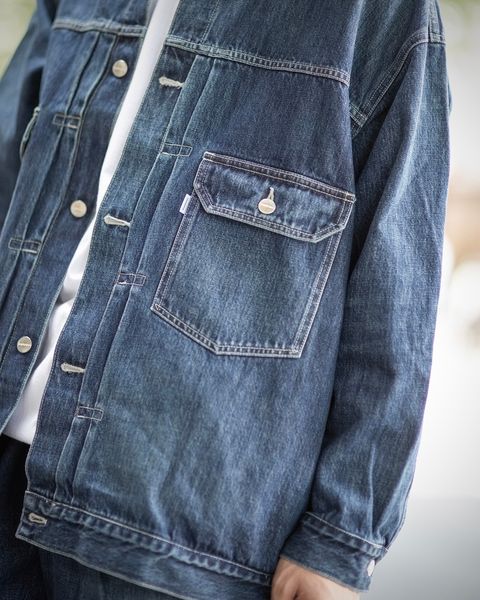 Graphpaper Selvage Denim Jacket style 2024.7.27日発売！