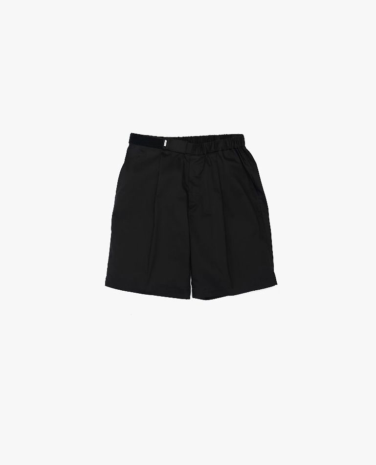 グラフペーパー Solotex Twill Wide Chef Shorts(GM252-40006B)BLACK
