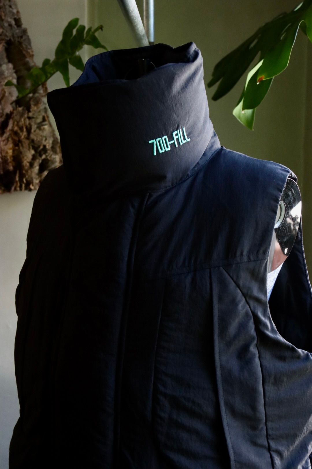 S.F.C エスエフシー23FW GOZILLA 700FILL VEST(SFCFW23J03)Black