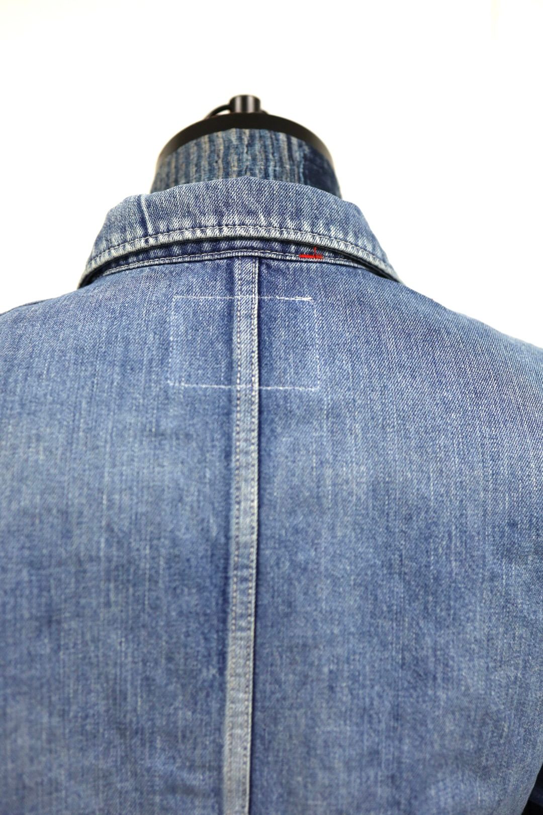 グラフペーパー Selvage Denim Zip Jacket(GU261-20056LB) INDIGO_LIGHT FADE★1月24日(土)発売！