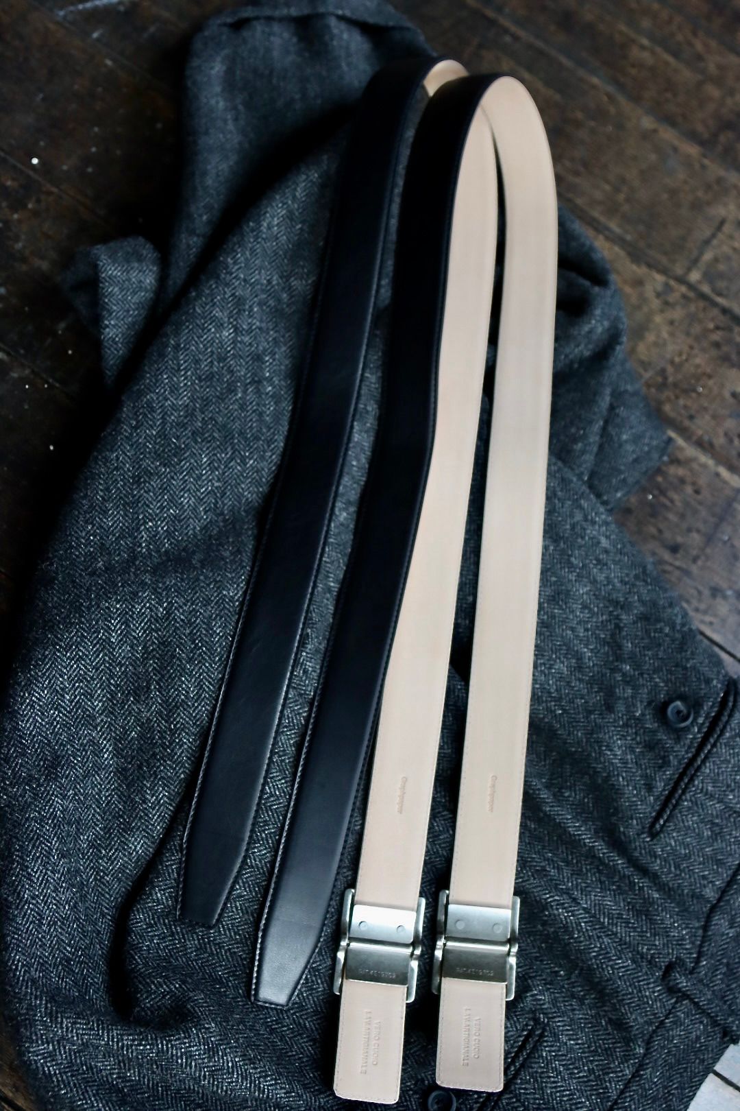 Graphpaper - グラフペーパー Holeless Leather Classic Belt