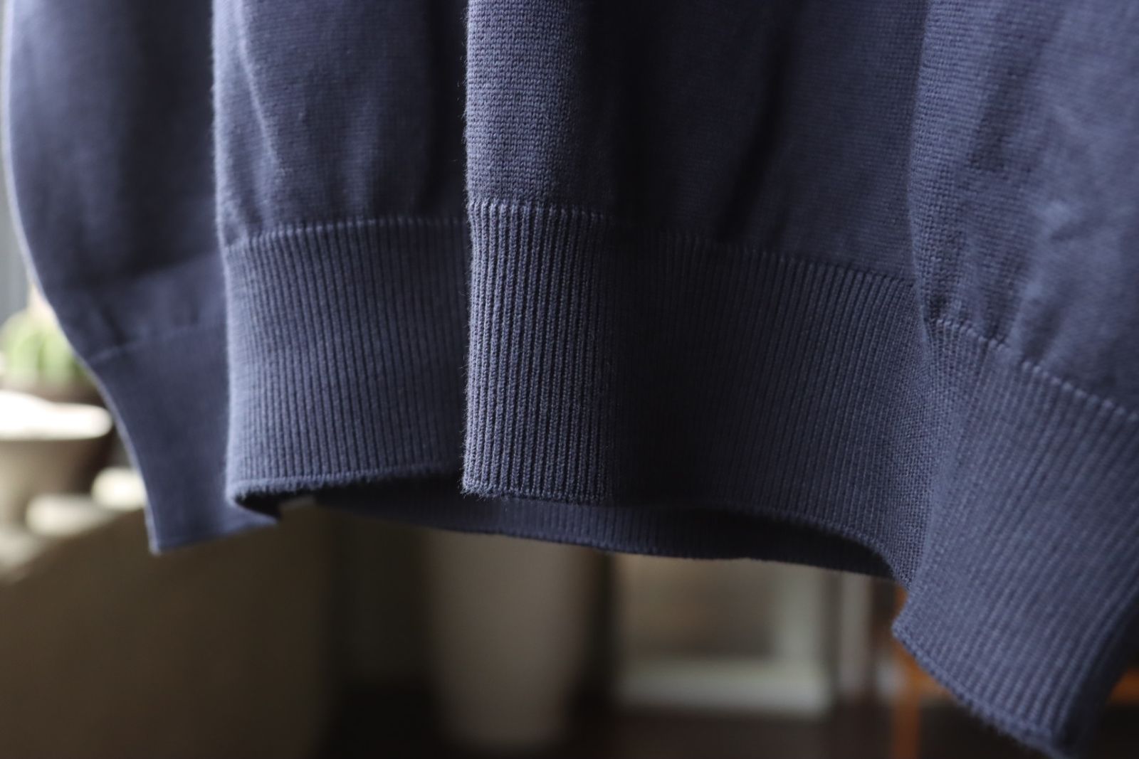 アプレッセ23SS S/S Cotton Knit S/S Polo Shirts(23SAP-03-04H)NAVY☆3月25日(土)発売！