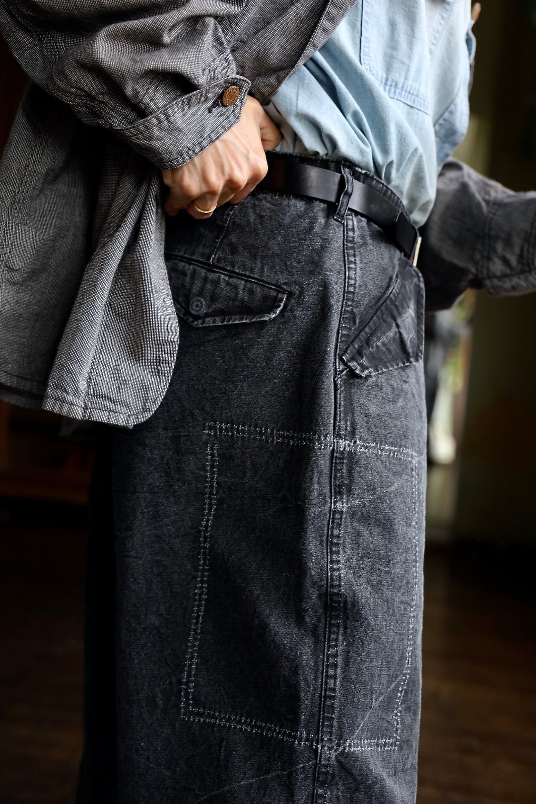 A.PRESSE - アプレッセ M-51 Custom Pants(25SAP-04-03H) BLACK