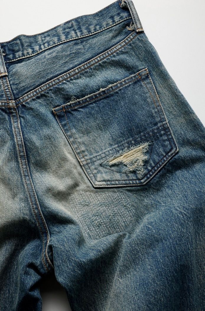 ファンダメンタル デニムCLASSIC STRAIGHT DENIM CS111(FA24MG111)INDIGO