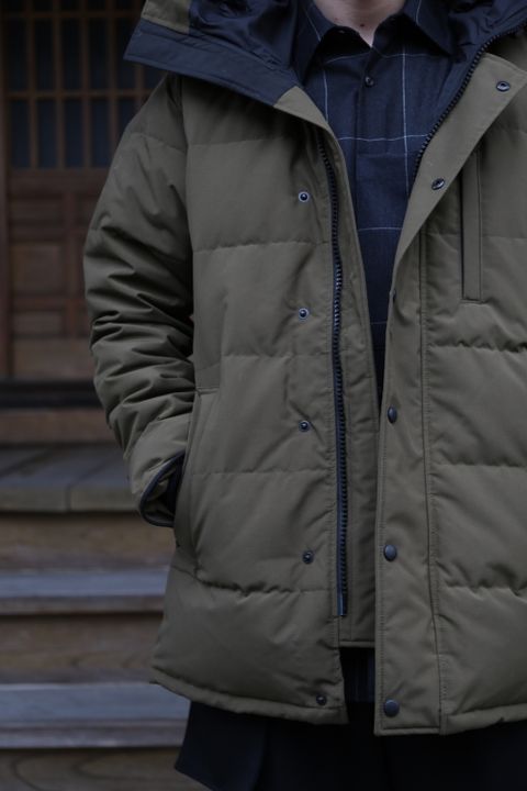 CANADA GOOSE  CARSON PARKA FF(3805MA)"GREEN"style.2020.11.8.