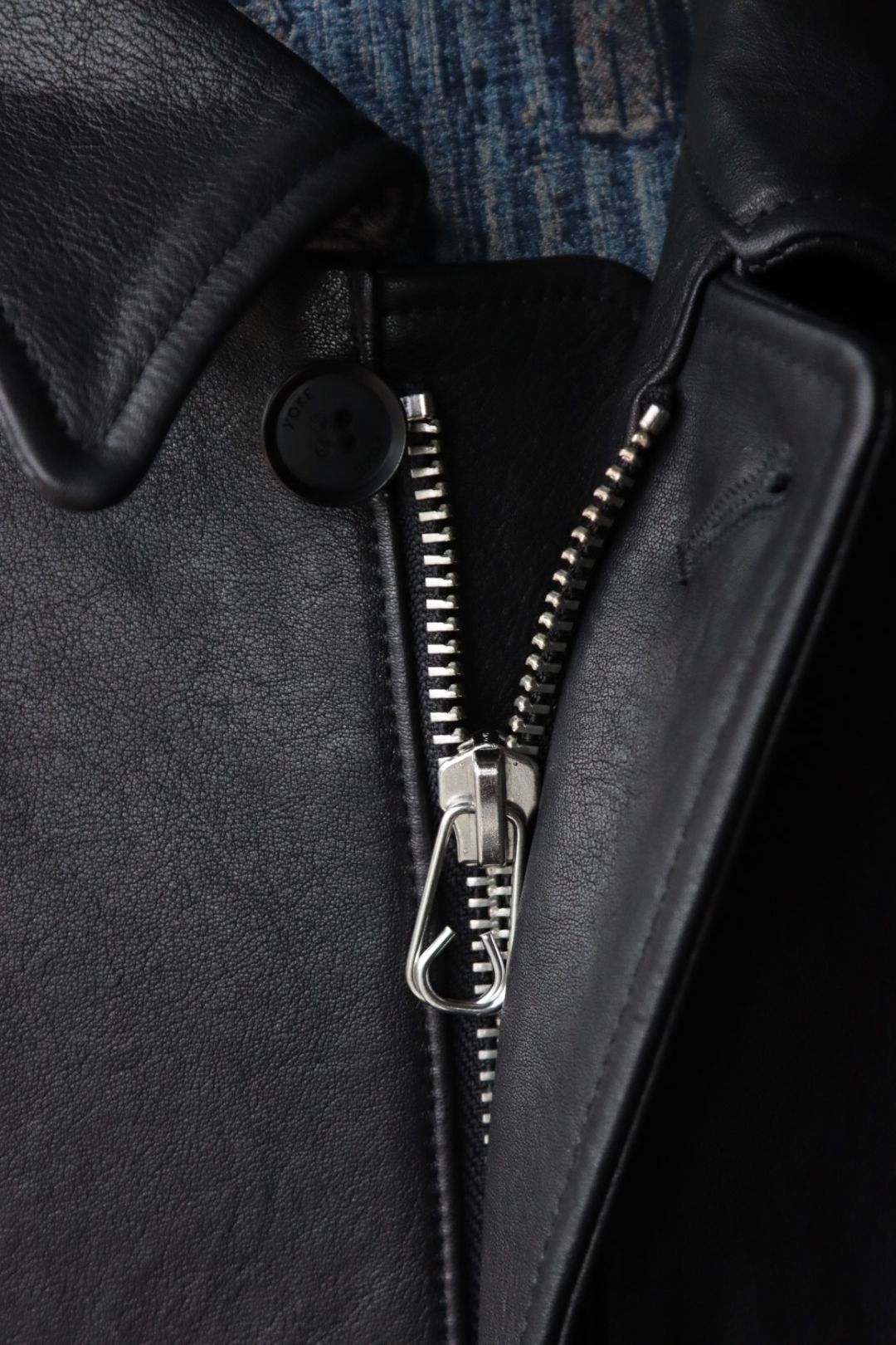 ヨーク 25FW LEATHER FLIGHT JACKET(YK25FW01017B)BLACK☆9月6日(土)発売！
