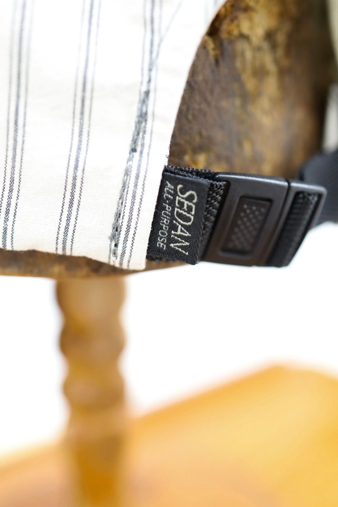 セダンオールパーパス SS26 Classic Logo Cotton Linen Cap(SD26S-CP04)Khaki Stripe☆3月20日(金)発売！