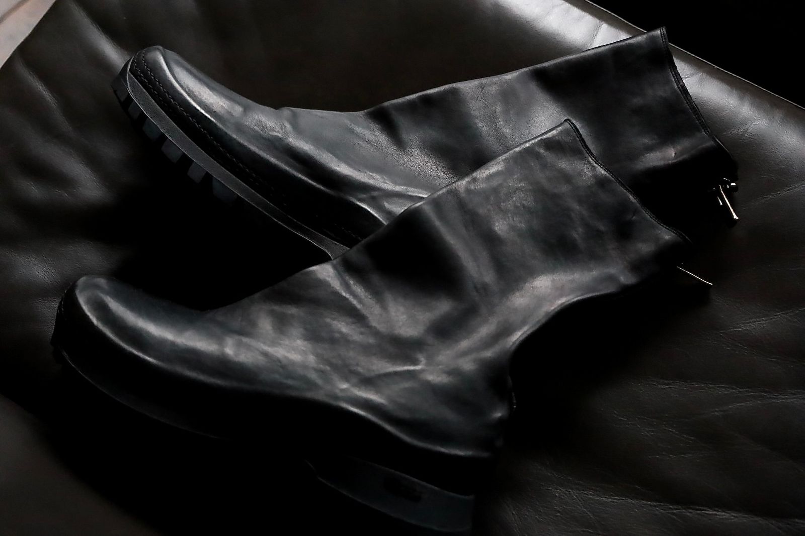 Yohji Yamamoto 25AW GUIDI バックジップブーツ(HL-E26-772)BLACK☆新作発売！