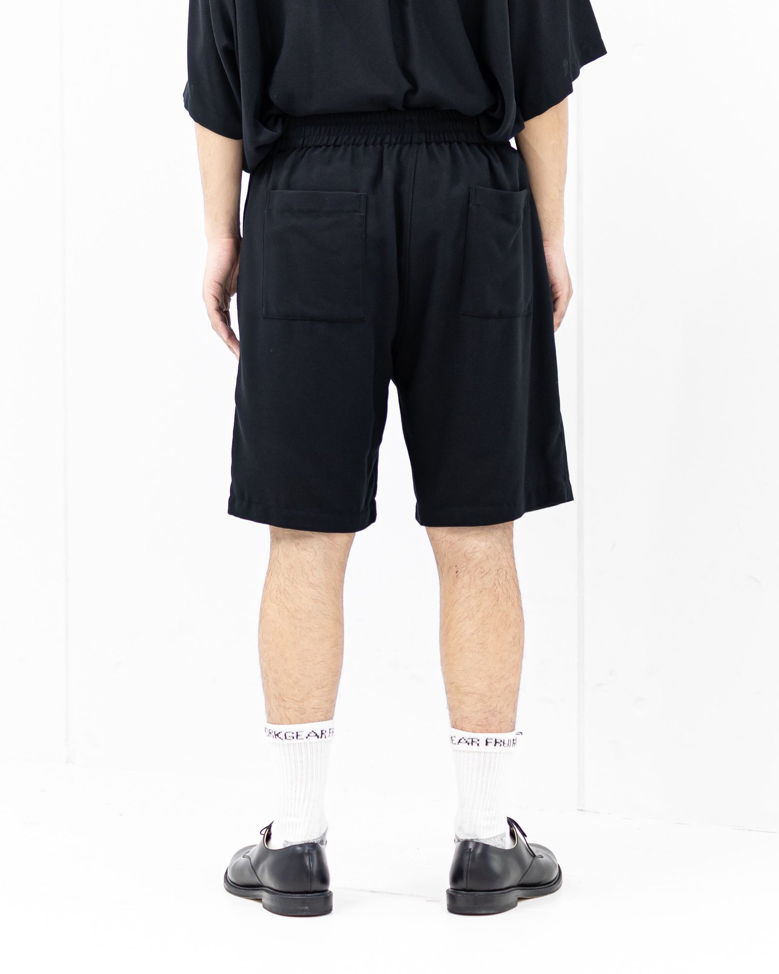 Graphpaper Viscose Viyella S/S Sleeping Shirt (BLACK)新作発売！