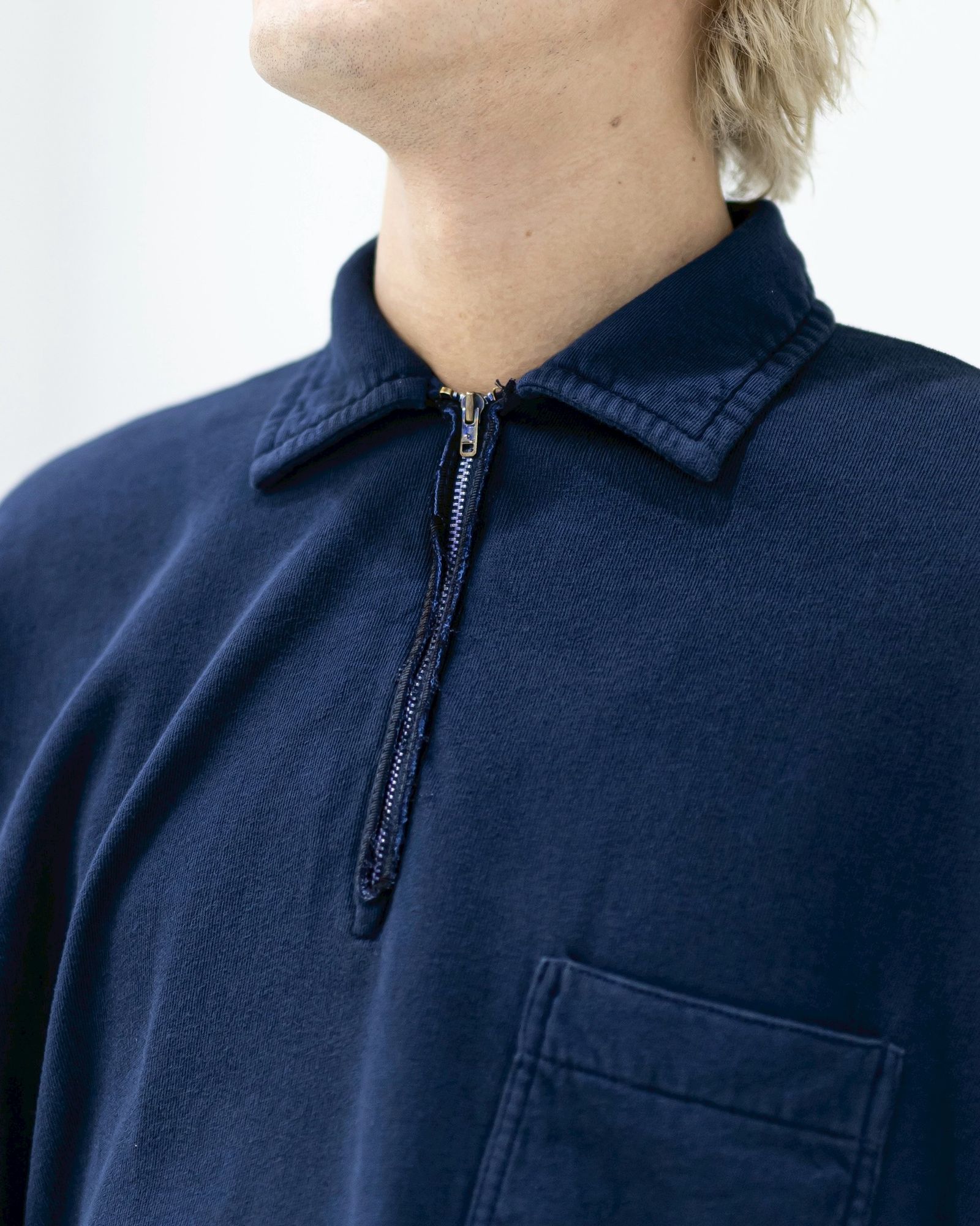 A.PRESSE Vintage Light Weight Half Zip Sweatshirt 3月7日(土)新作発売！