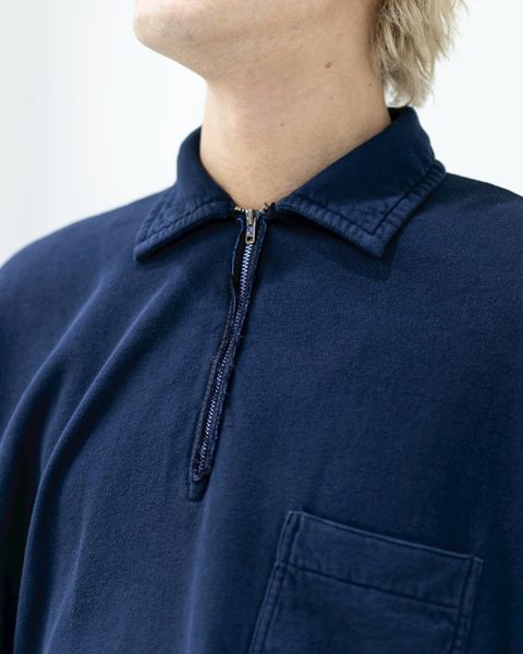 A.PRESSE Vintage Light Weight Half Zip Sweatshirt 3月7日(土)新作発売！