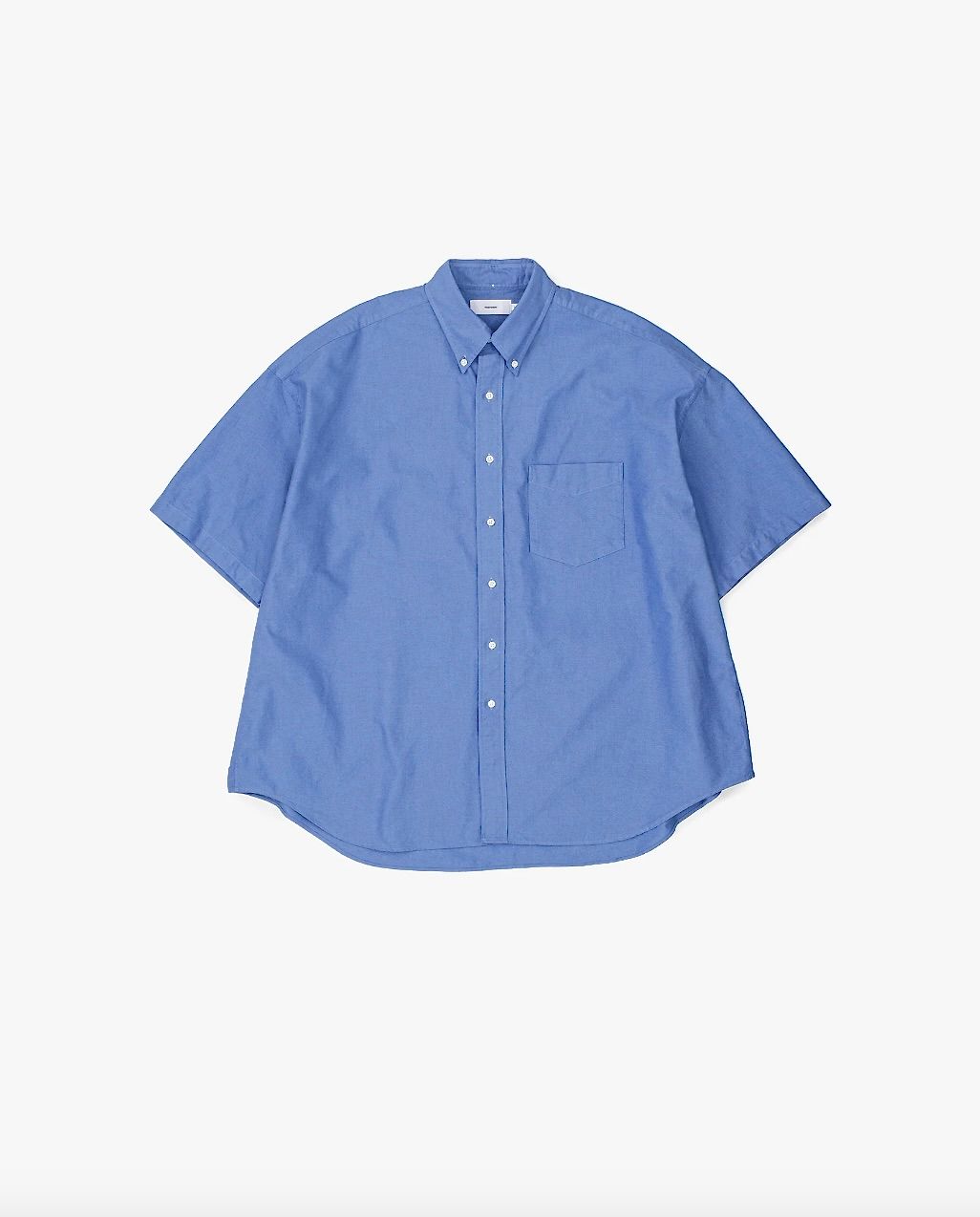 Graphpaper 半袖シャツ 青 サイズ1 Graphpaper - グラフペーパー Oxford S/S Oversized B.D Shirt