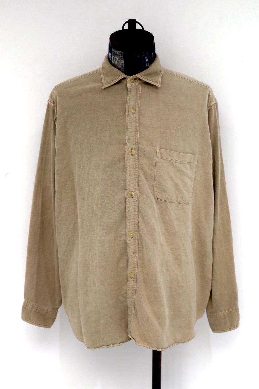 アプレッセ 2026 STYLE2 Vintage Cotton Moleskin Shirts(26AAP-02-16) BEIGE☆6月20日(土)発売！