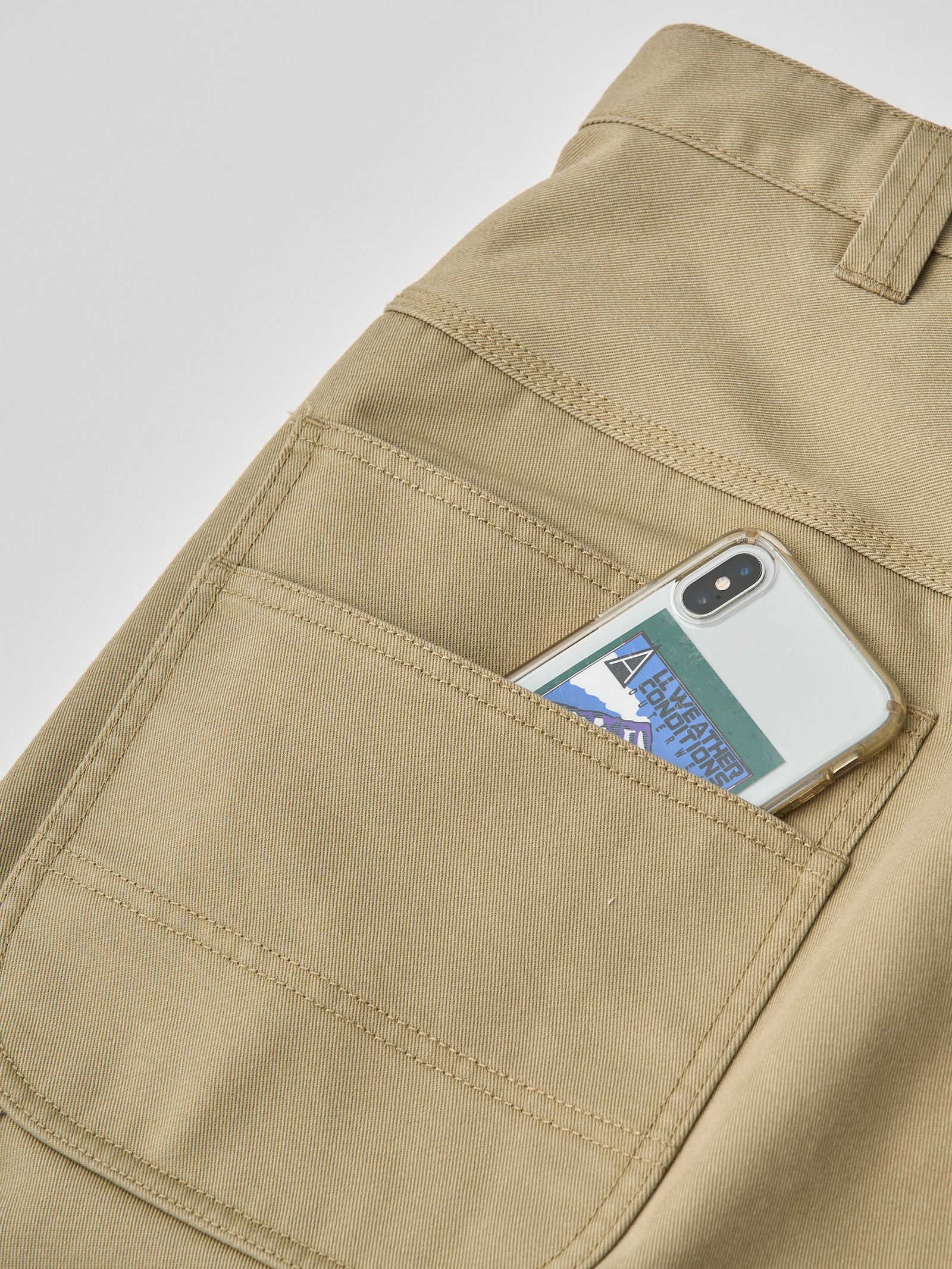 セダンオールパーパス SS25 Dickies® / Carpenter Wide Shorts(SD25S-PT09)Khaki