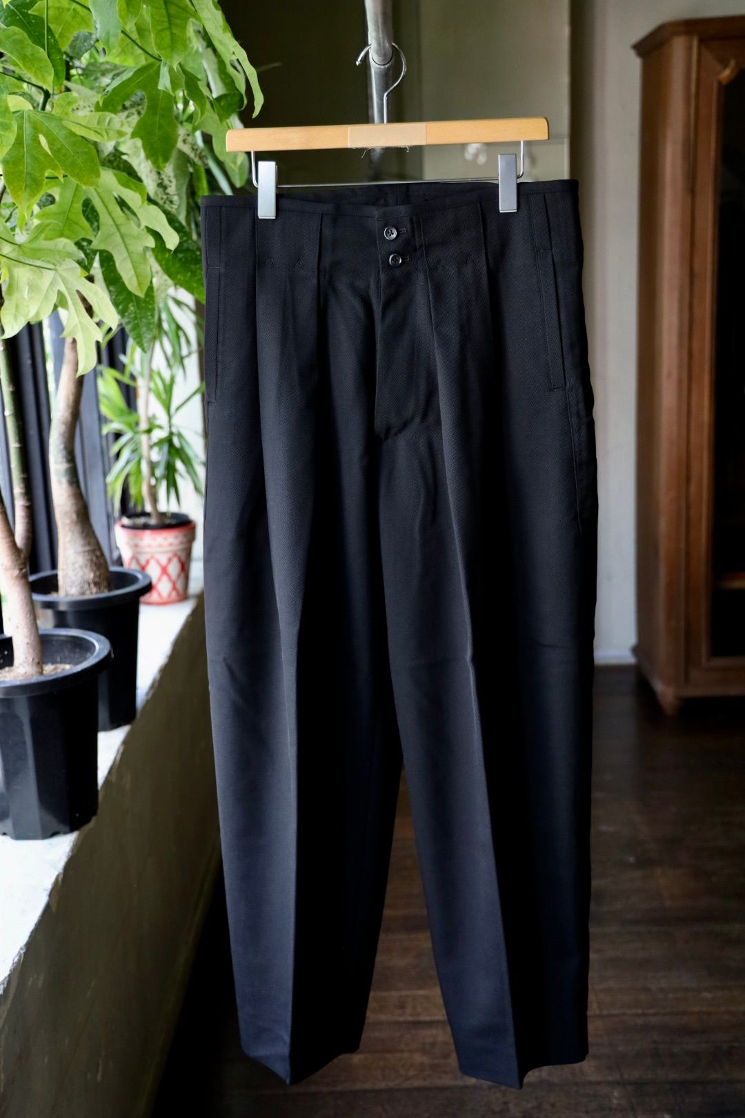 イズネス25AW PHOENIXX TRUSERS(25AW_16_1004AWPT02)BLACK☆8月23日(土)発売！