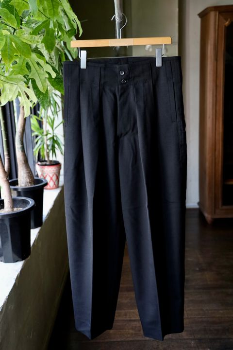 イズネス25AW PHOENIXX TRUSERS(25AW_16_1004AWPT02)BLACK☆8月23日(土)発売！