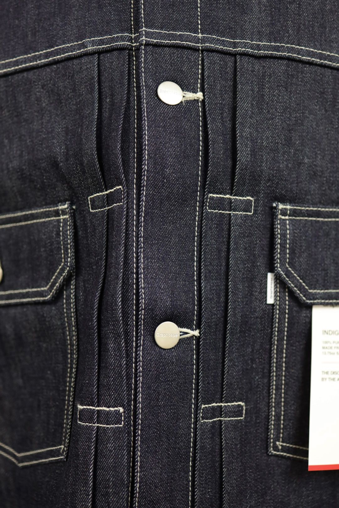 グラフペーパー Selvage Denim Jacket(GU261-20054RB)INDIGO_RIGID★1月24日(土)発売！