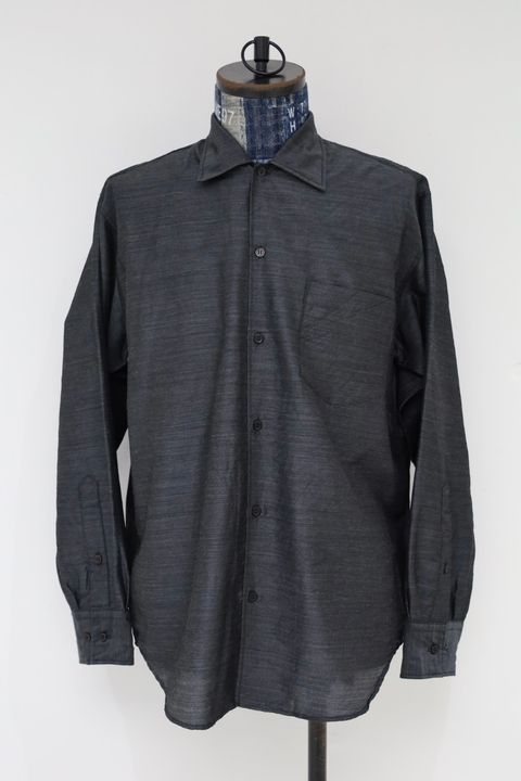 マーカ 26AW オープンカラーシャツ OPEN COLLAR L/S SHIRT(M26C04SH01C)GRAY☆新作発売！