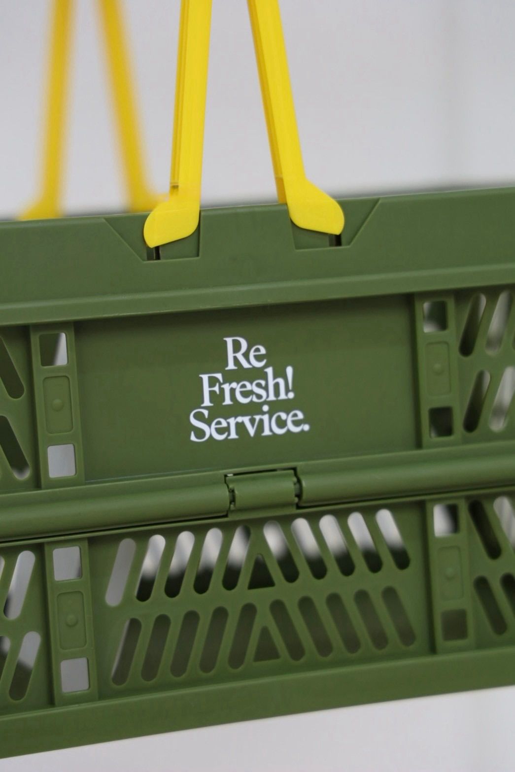 フレッシュサービスReFresh!Service. “SAUNA FOLDING MESH BASKET”(KHAKI)☆9月19日(土)発売！