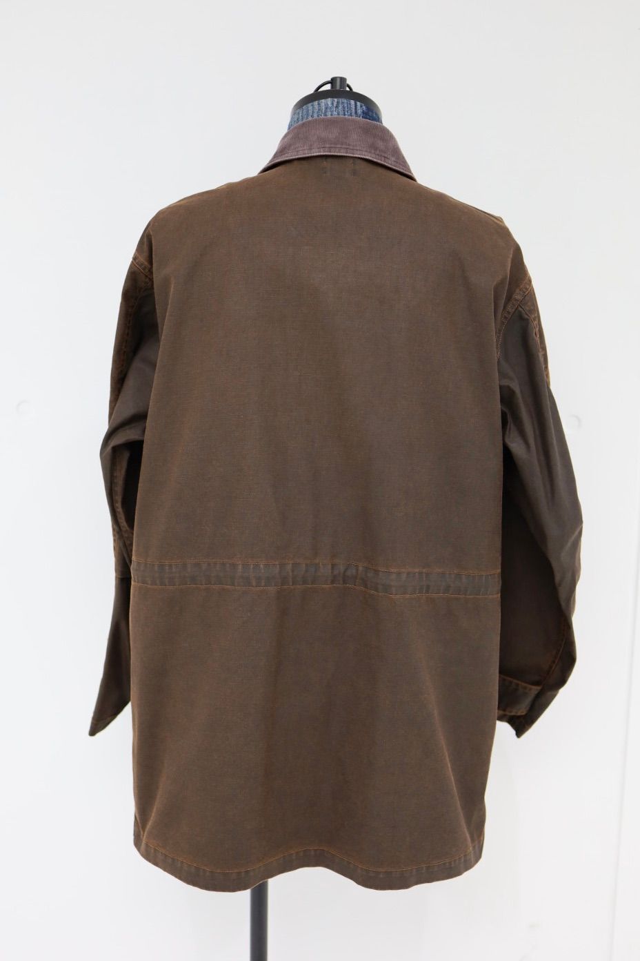 YOKE 26SS Corting Denim Work Half Coat(YK26SS01182C)BROWN