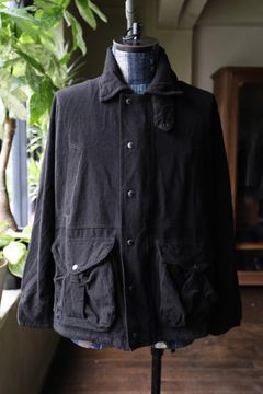 ジュンヤワタナベマン FILSON Wネームウールアクリルツイルジャケット(WP-J012-051)BLACK