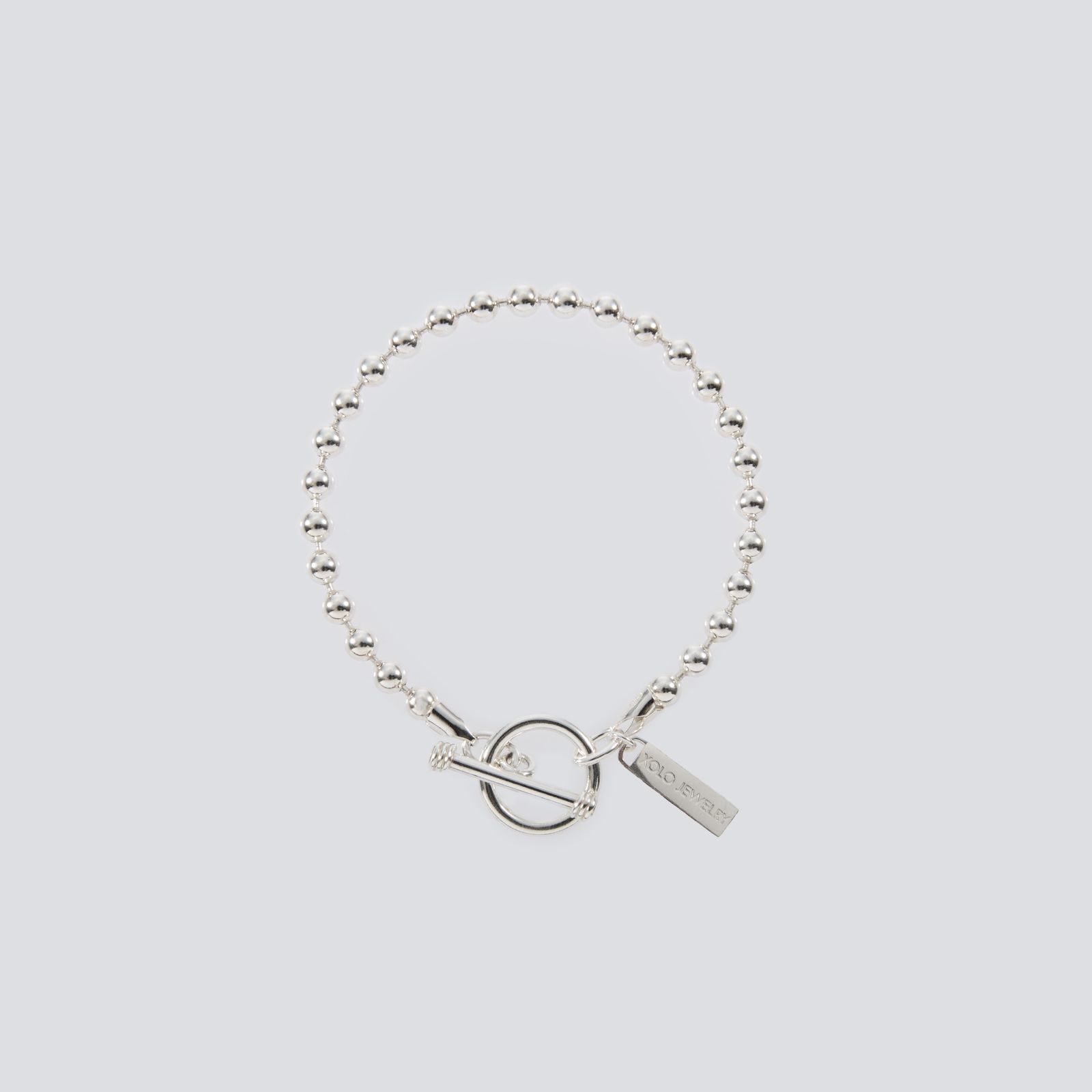 XOLO JEWELRY ブレスレット / Ball Link Bracelet-4mm-(XOB116-17)SILVER925☆6月19日発売！