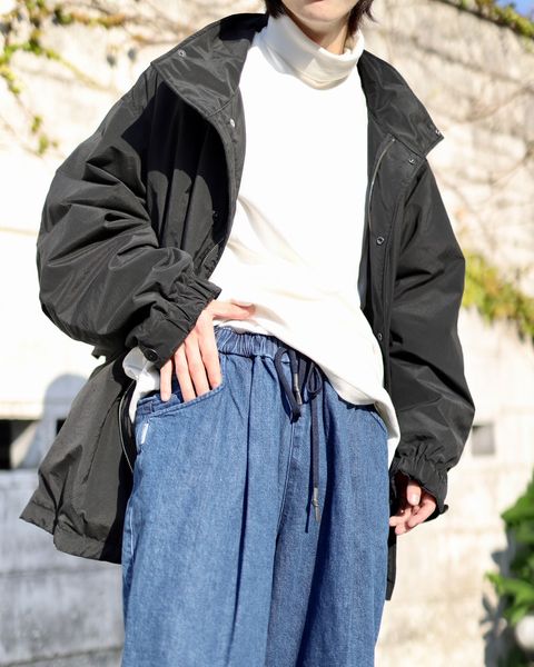 ATON エイトン 23AW TECHNO COTTON | RECYCLED WOOL PADDED SHORT MODSスタイル