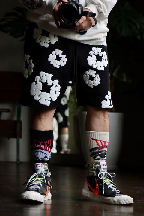 レディメイド×デニムティアーズREADYMADE×DENIM TEARS SWEAT SHORTSスタイル.2022.9.29.