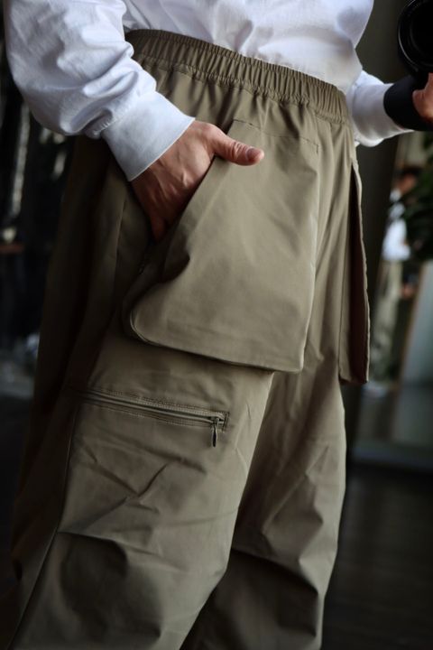 FreshService 23SS SOLOTEX TWILL FUNCTIONAL BLOUSON"KHAKI"スタイル
