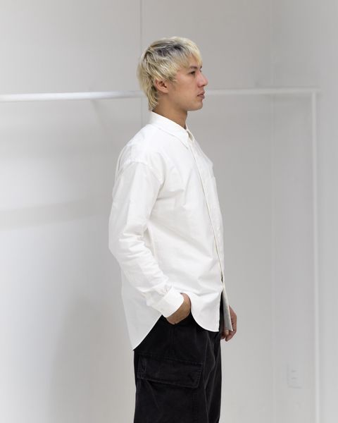 Graphpaper Oxford L/S B.D Box Shirt (WHITE) 1月10日(土)新作発売！