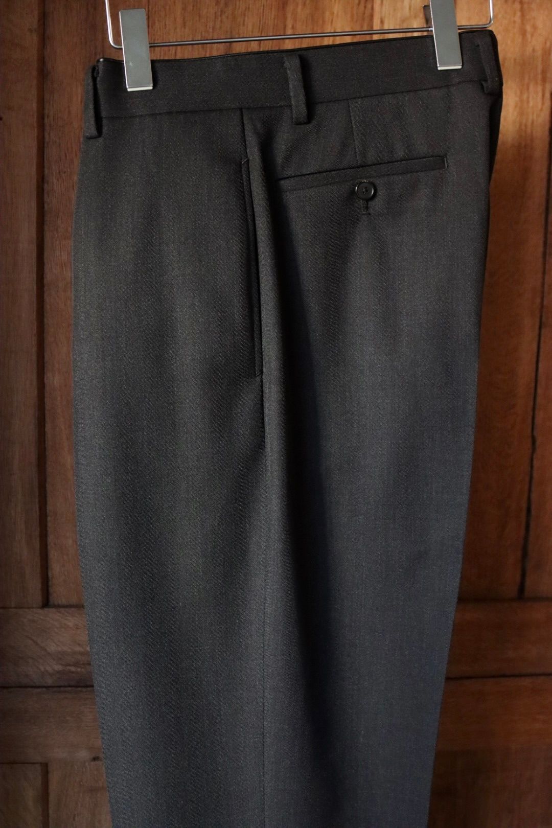 アプレッセ24SS Covert Cloth Trousers(24SAP-04-18H)CHARCOAL☆1月27日(土)発売！ - 1(S)