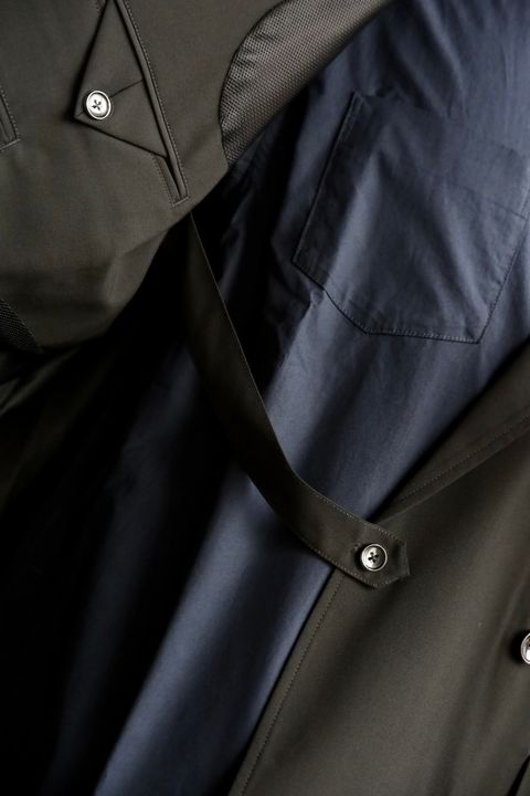 FreshService WOOLY CLOTH DOUBLE JACKET"BLACK"スタイル2025.3.7.