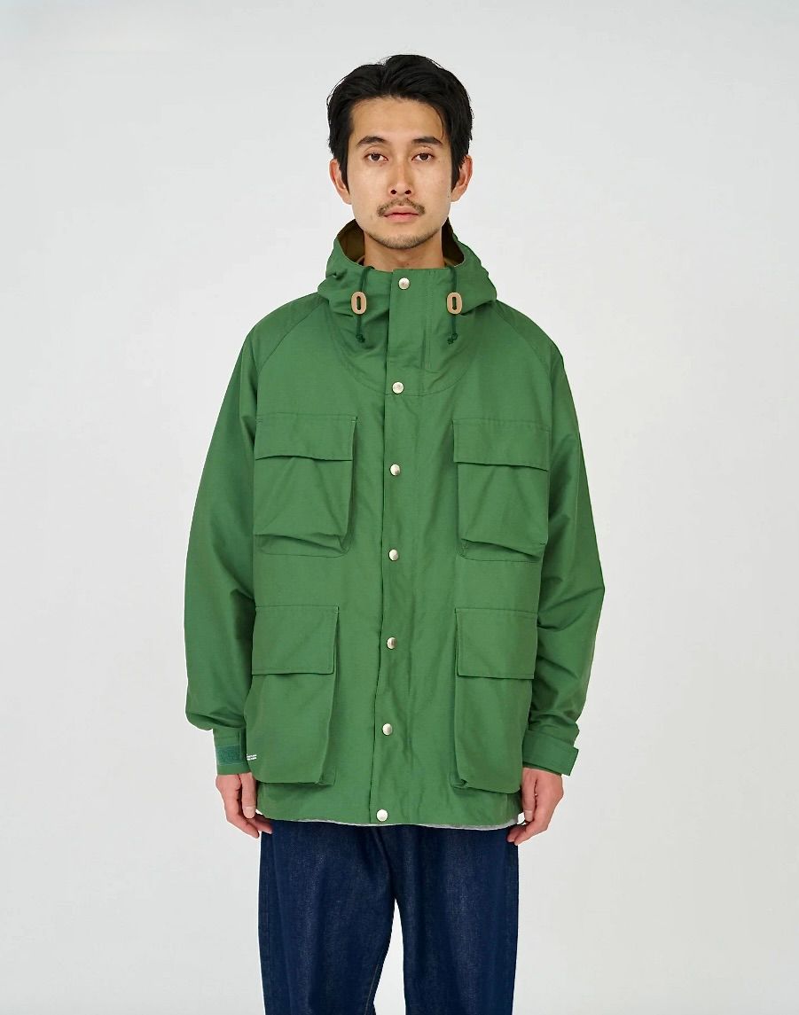 フレッシュサービス N/C GROSGRAIN MOUNTAIN PARKA (FSC253-20171)GREEN