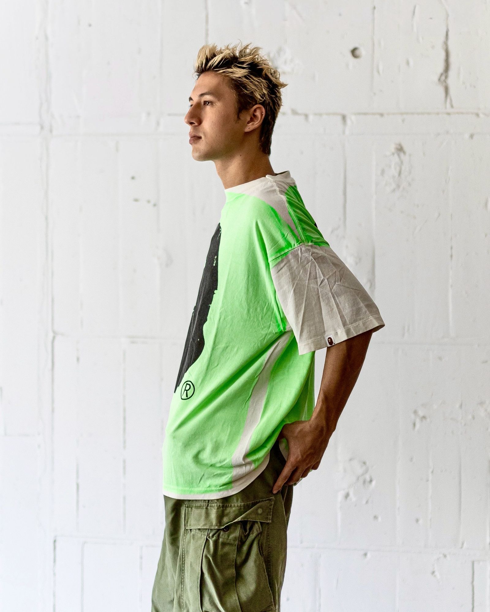 SAINT Mxxxxxx HANDPRINT BAPE_SS TEE 8月23日(土)新作発売！