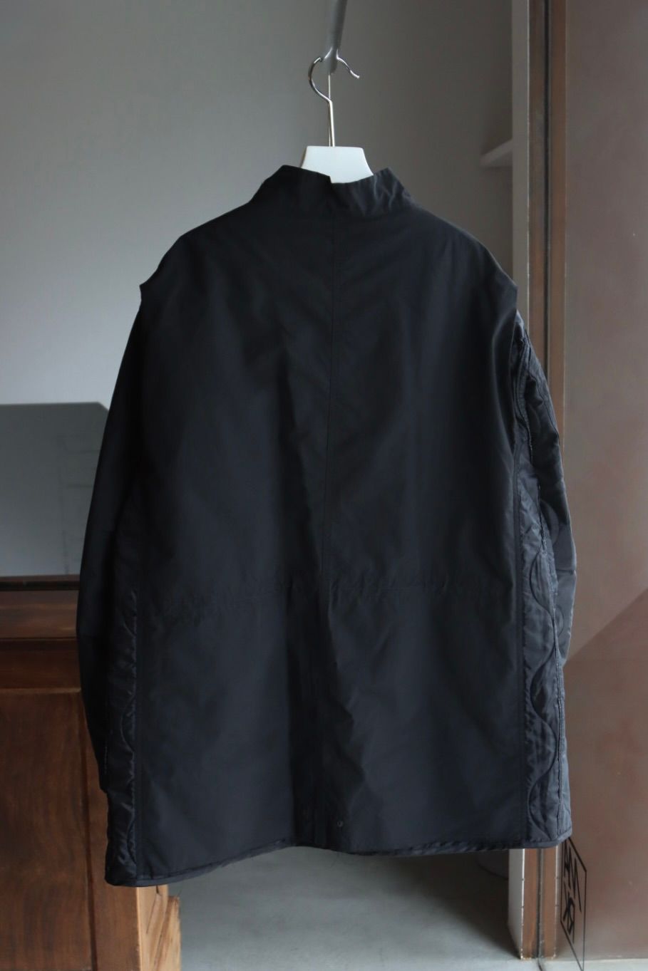 ヨーク 25FW Connected Military Blouson(YK25FW01023B)BLACK
