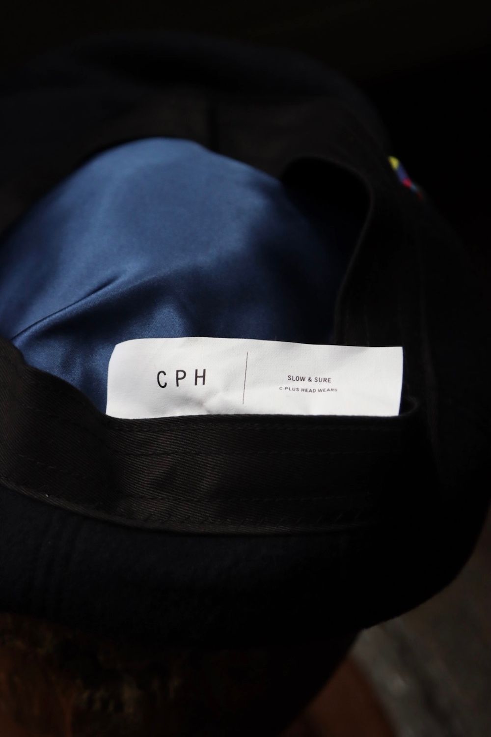 イズネス 22AW WOOL CASQUETTE is-ness×CPH (1004ACHAT01)NAVY