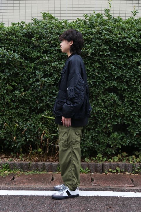 FreshService FIVE POCKET BOMBER JACKET w/INSULATION(FSW-21-CT_85) style. 2021.08.23.