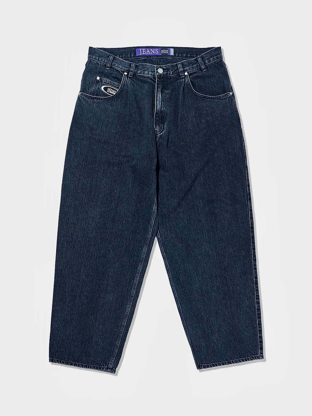 セダンオールパーパス23FW Oval Logo Denim Pant(SD23F-PT07)BLACK☆8月12日(土)発売！