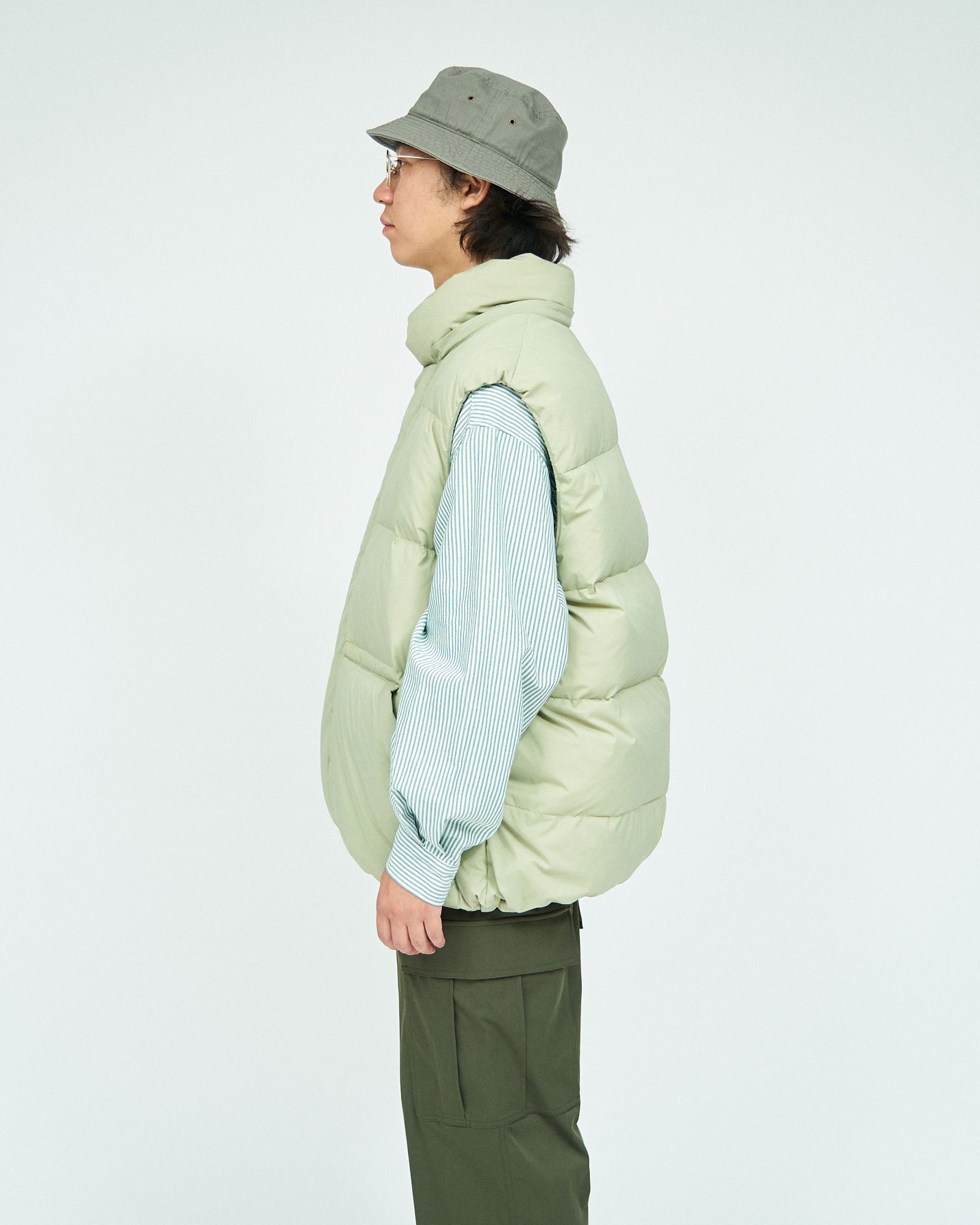 フレッシュサービス CORPORATE DOWN VEST(FSC243-10112B)BEIGE
