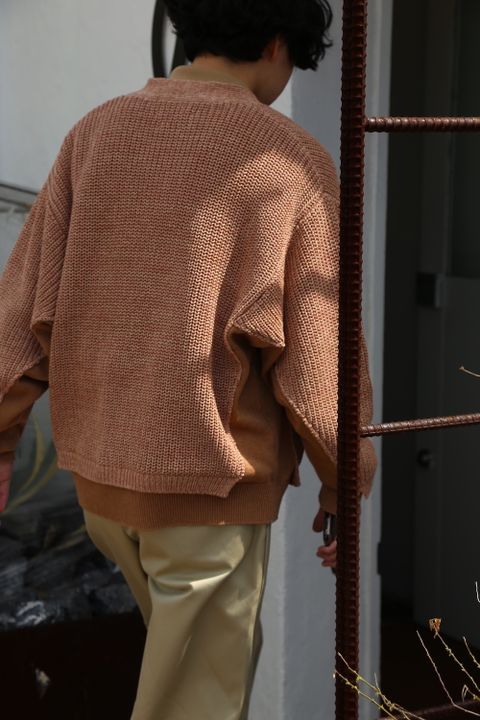 YOKE 5G CONNECTING RIB CARDIGAN(YK21SS0223S) style. 2021.03.24.