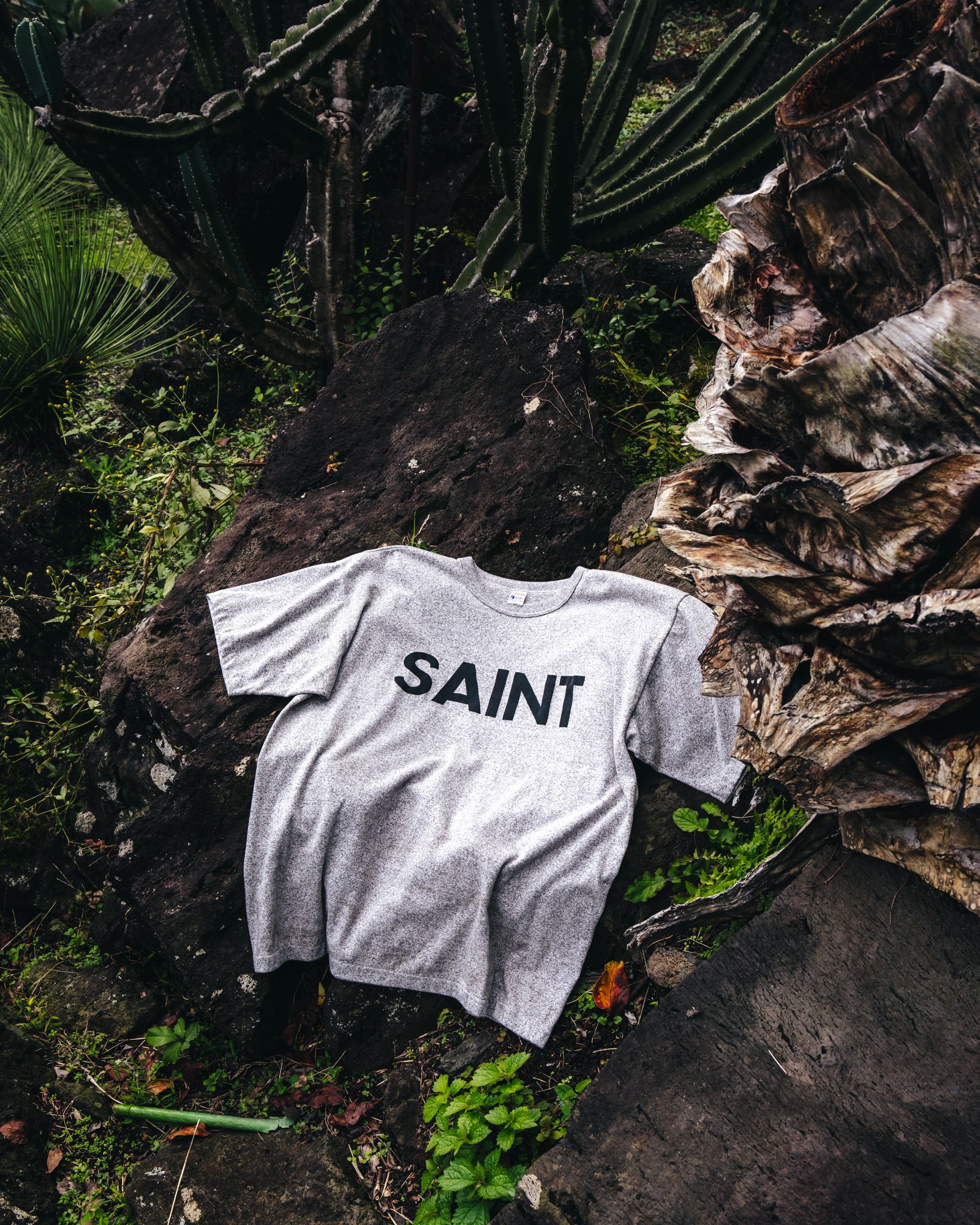 セントマイケル Tシャツ SAINT SS TEE(SM-HR8-0000-087)GRAY