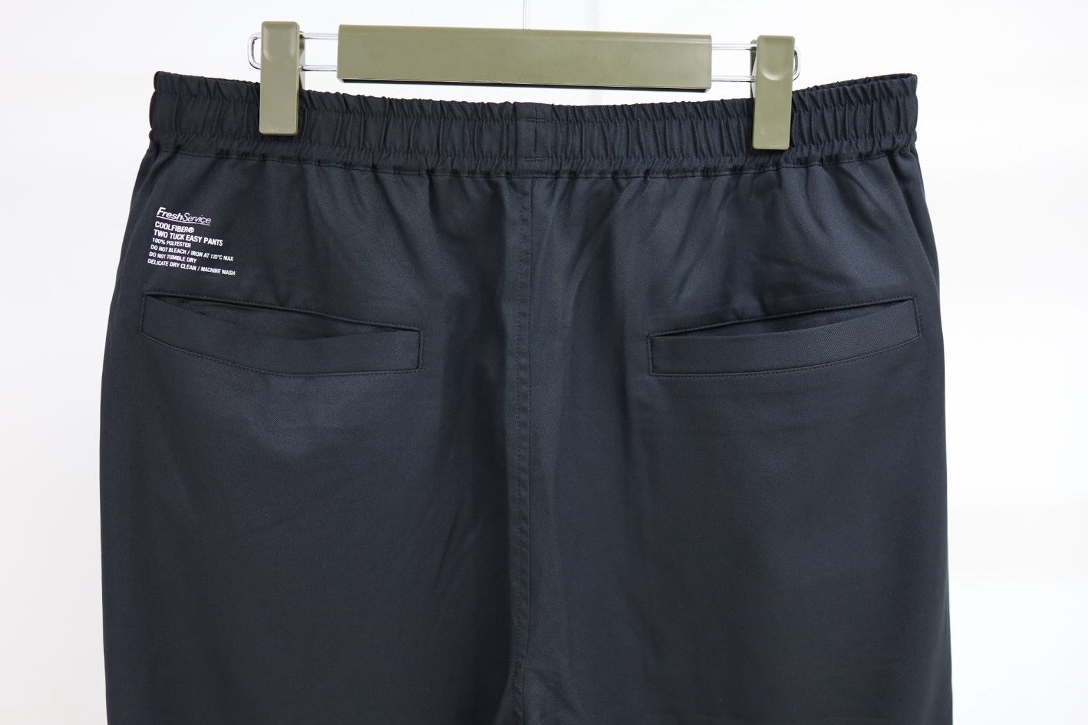 フレッシュサービス COOLFIBER TWO TUCK EASY PANTS (FSC261-40257)BLACK☆4月11日(土)発売！