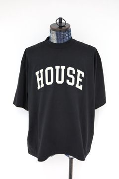 イズネスミュージック 26SS HOUSE T-SHIRT FL(IMP7_24_FLHOUSET01)BLACK☆新作発売！