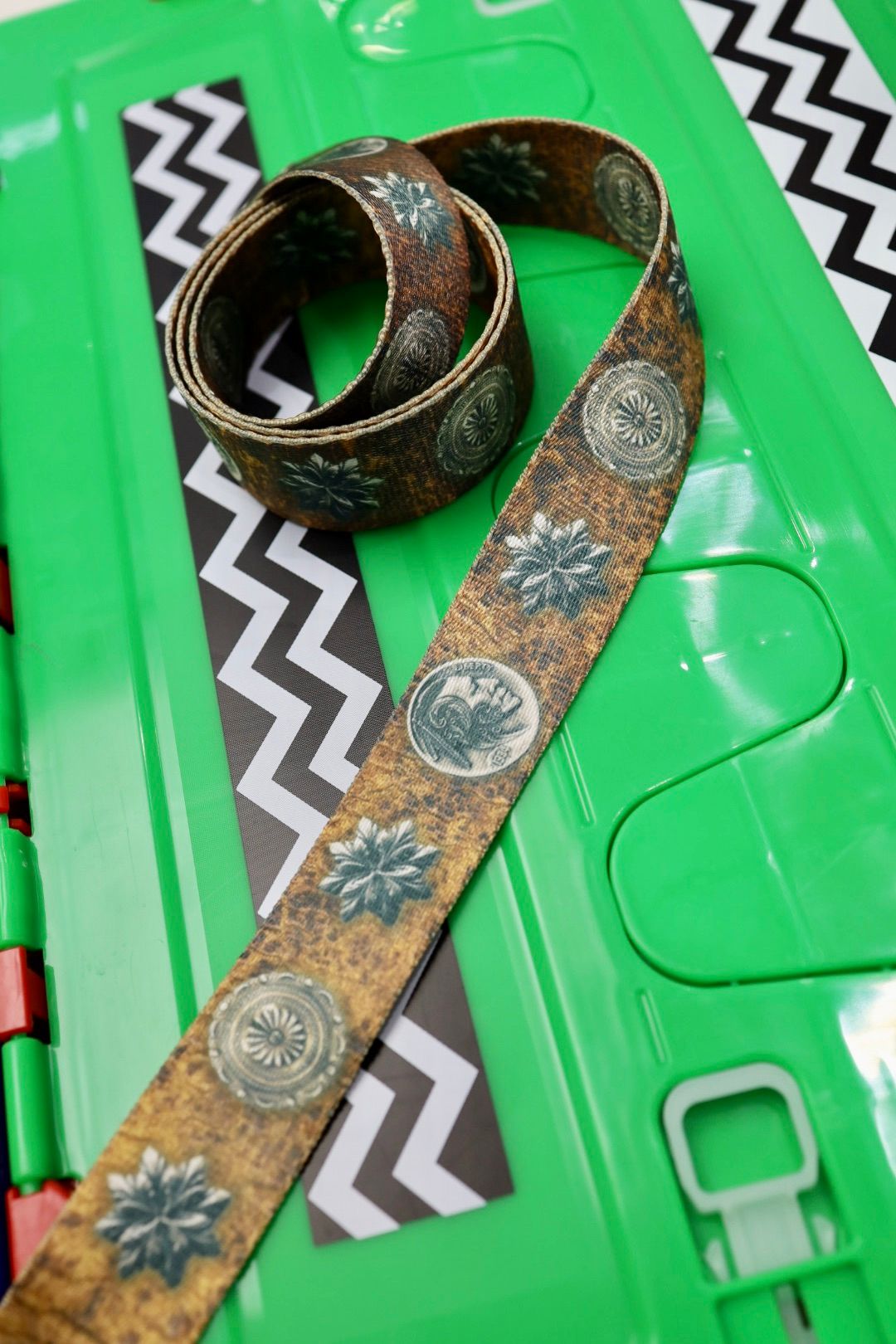 トーキングアバウト ジ アブストラクション 26SS PRINT BELT(26SS-AC-001W)LEATHER 新作発売！