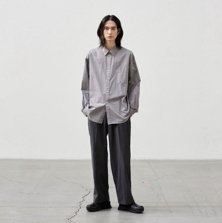 ANOTHER OFFICE - ANOTHER OFFICEアナザーオフィス BOLD GARMENT SHIRT 