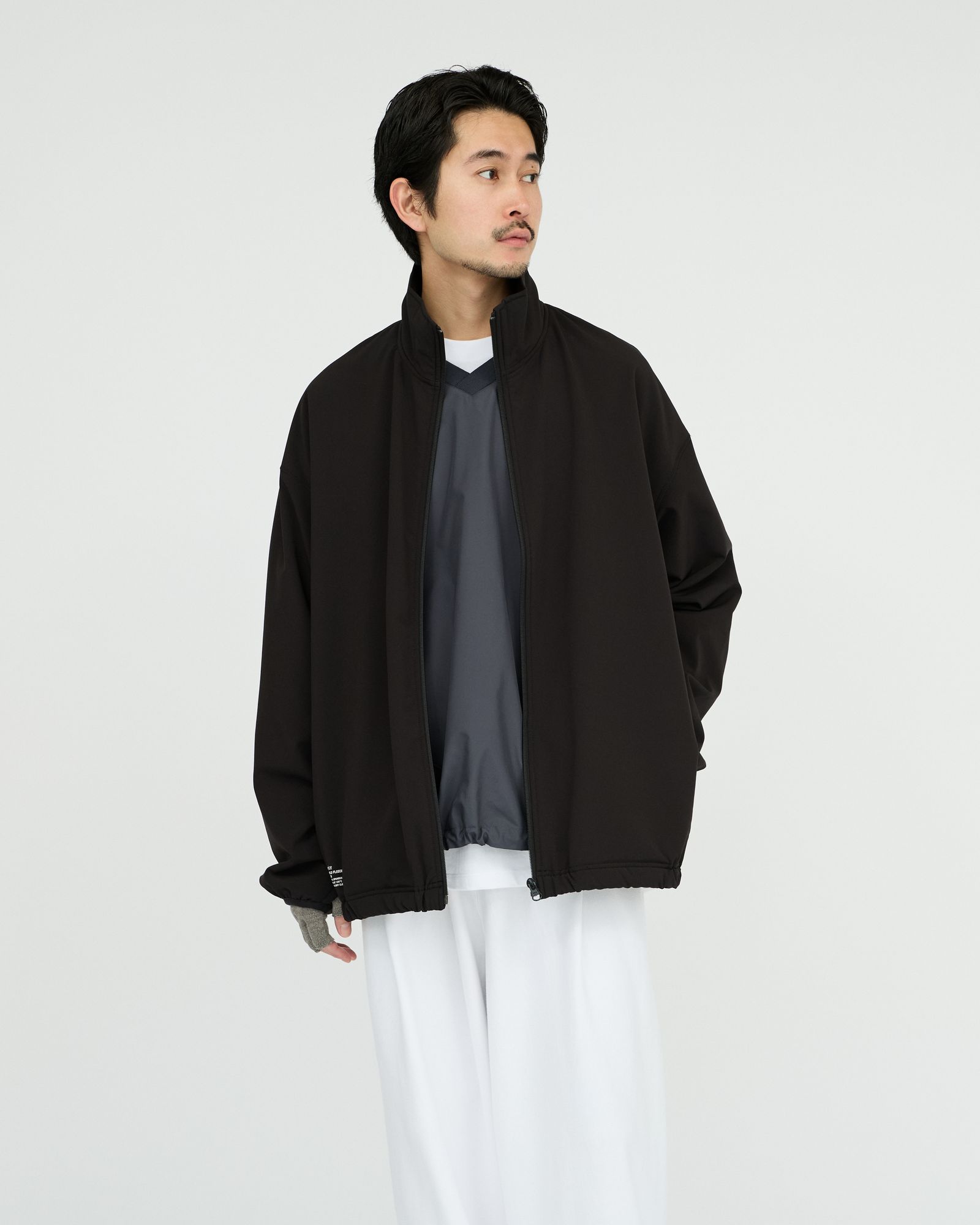 フレッシュサービス 26AW  COMFORT-SHIELD FLEECE TRACK BLOUSON(FSC263-30026)BLACK☆10月24日(土)新作発売！