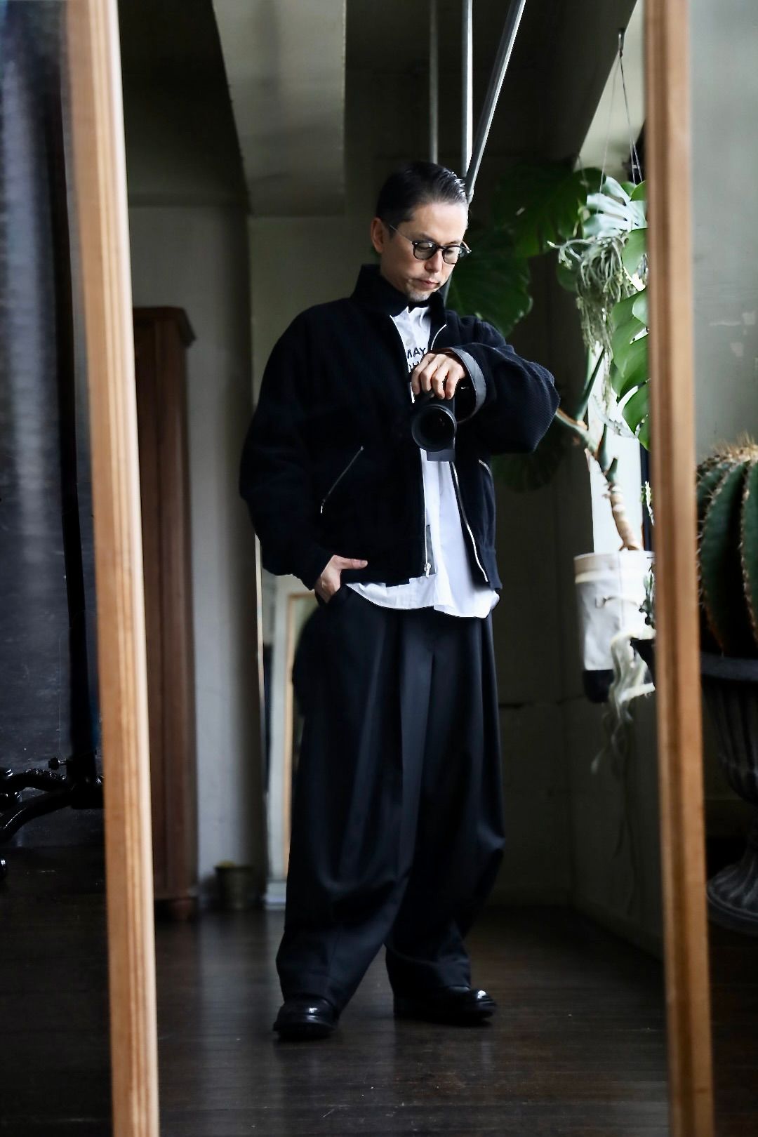 A.PRESSE Wool Corduroy Bomber Jacket 2025スタイル
